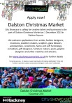 Dalston Christmas Market 2013 Call out Poster m